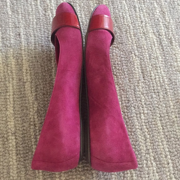 Cole Han Suede Ballet Flats - Picture 5 of 9